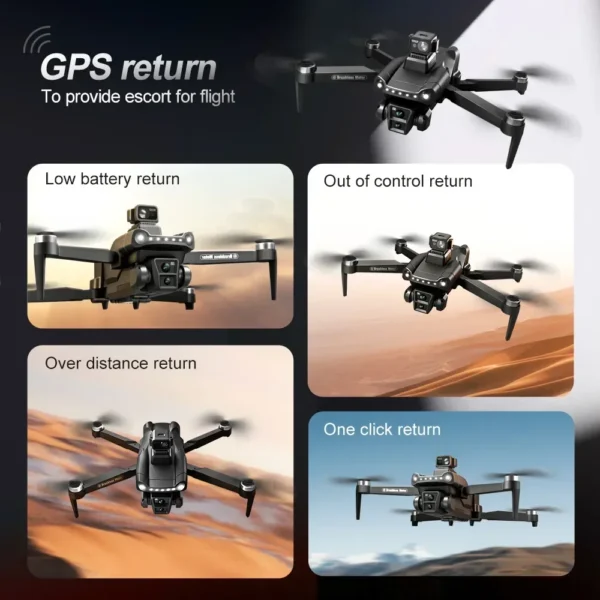 Xiaomi Mijia V198 MAX GPS Dron 8K Profesjonalna Kamera HD Bezszczotkowy Laserowy System Unikania Przeszkód Składany Quadcopter Aerial Optical - AliExpress - obrazek 3
