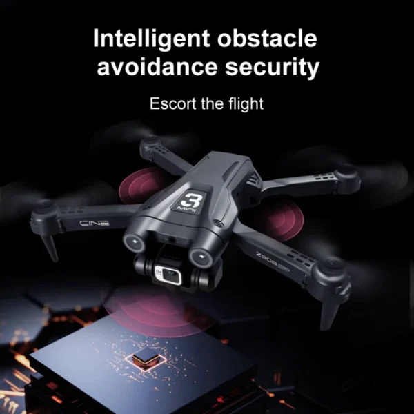 Nowy dron Z908 Pro 2025, profesjonalny mini dron 4K z ESC, lokalizacja poprzez przepływ optyczny, trójstronne unikanie przeszkód, zabawka quadcopter. - obrazek 6