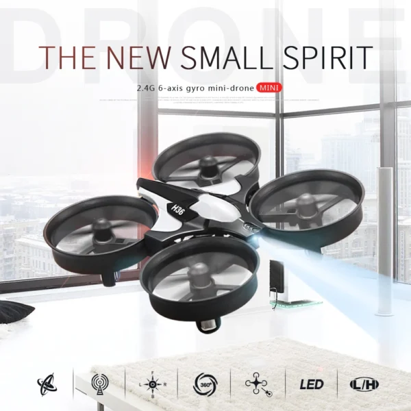 JJRC H36/H36F 1:20 zdalnie sterowany statek trzy tryby 2.4G Quadcopter Boat Helicopter UAV Rc Drone lekkie zabawki dla dzieci prezent dla dzieci - AliExpress - obrazek 2