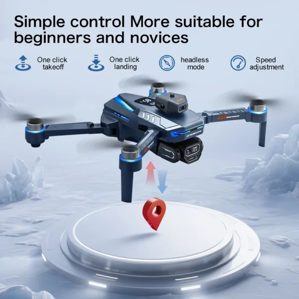 Xiaomi GT8 Dron 8K Profesjonalny Podwójny Kamera GPS FPV Silnik Bezszczotkowy Optyczny Przepływ Hovering Składany Quadcopter 4K RC Dron Zabawki - AliExpress - obrazek 2