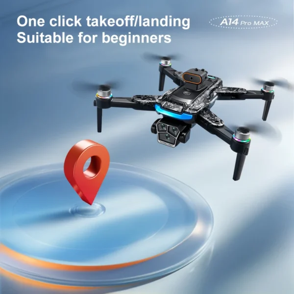 Xiaomi A14 Dron 8K Profesjonalny GPS Kamera HD Drony 5G WIFI FPV Wideo 4k UAV Duży Ekran Pilot Zdalnego Sterowania Quadcopter RC Dron - AliExpress - obrazek 4