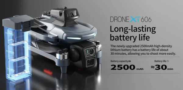 Xiaomi XT606 MAX Dron GPS 4k Profesjonalny Kamera 8K HD FPV Ekran Dotykowy Dron 360 ° Zabawki drony z funkcją unikania przeszkód - AliExpress - obrazek 6