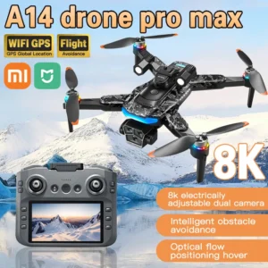 Xiaomi Mijia A14Pro Max GPS Bezszczotkowy 8K Trzy Kamery Optyczny Przepływ Unikanie Przeszkód Składany Quadcopter RC Zdalnie Sterowany Dron Zabawki - AliExpress