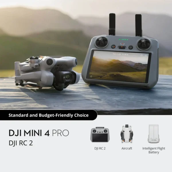 DJI Mini 4 Pro Mini Drone z kamerą wideo 4K HDR 34 min lotu 20 km Maksymalny zasięg transmisji wideo Nowy Oryginalny - AliExpress - obrazek 6