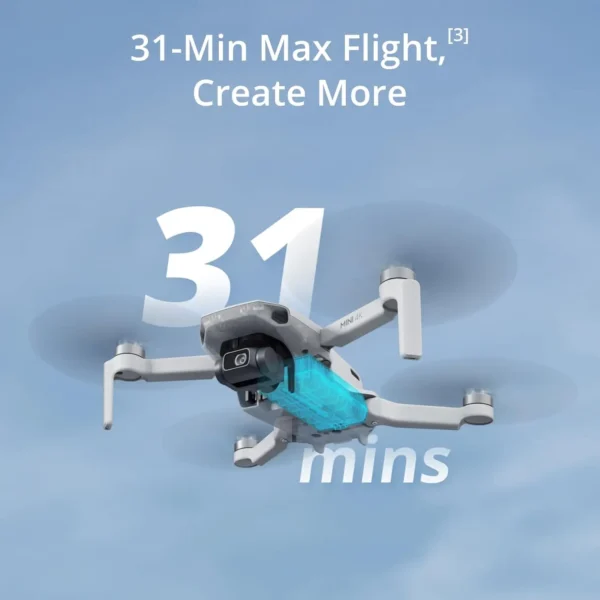 Kamera dronowa DJI Mini 4K 249g 3-osiowa stabilizacja gimbala Transmisja wideo 10 km Automatyczny powrót Odporność Długa bateria Oryginał - AliExpress - obrazek 4