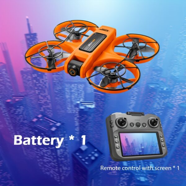 Drone S156 z Silnikiem Bezszczotkowym i 4-Ośnym Systemem Obrazowego, Inteligentne Unikanie Przeszkód o 90°, Kamera HD 480P, Łączenie Ekranu 4.5", Zasięg 500-650mAh, Ładowanie USB, Łatwy w Użyciu dla Początkujących, Do Fotografii Lotniczej i Vlogowania, Wytrzymała Konstrukcja, Nowoczesny Design - obrazek 7