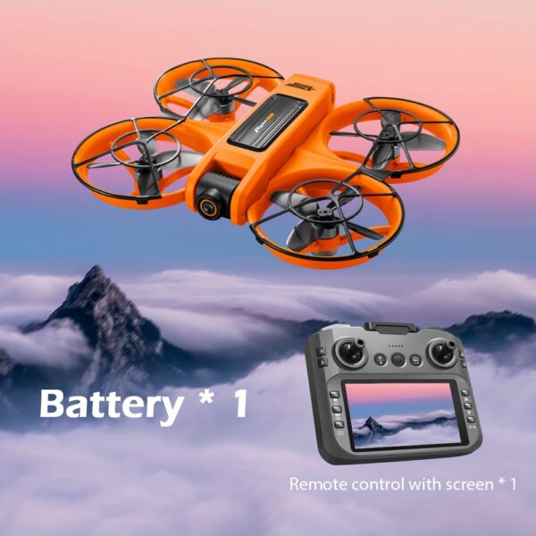 Ulepszony Dron S156 z Silnikiem Bezszczotkowym, Potężny Lot, Pozycjonowanie Optyczne & Ochrona Przed Kolizjami, FPV Quadcopter z Podwójną Kamerą, Tryb Headless, Kontrola Prędkości, LED Nocne Światła, Długi Czas Lotu – Idealny dla Początkujących, Fotografia Aerialna, Wyścigi, Kemping, Prezenty na Urodziny/Swięta – Kompatybilny z Pilotem z Dużym Ekranem, Sprzęt Campingowy, Elegancki Design, Zaawansowana Technologia, dla Miłośników Tech - obrazek 7