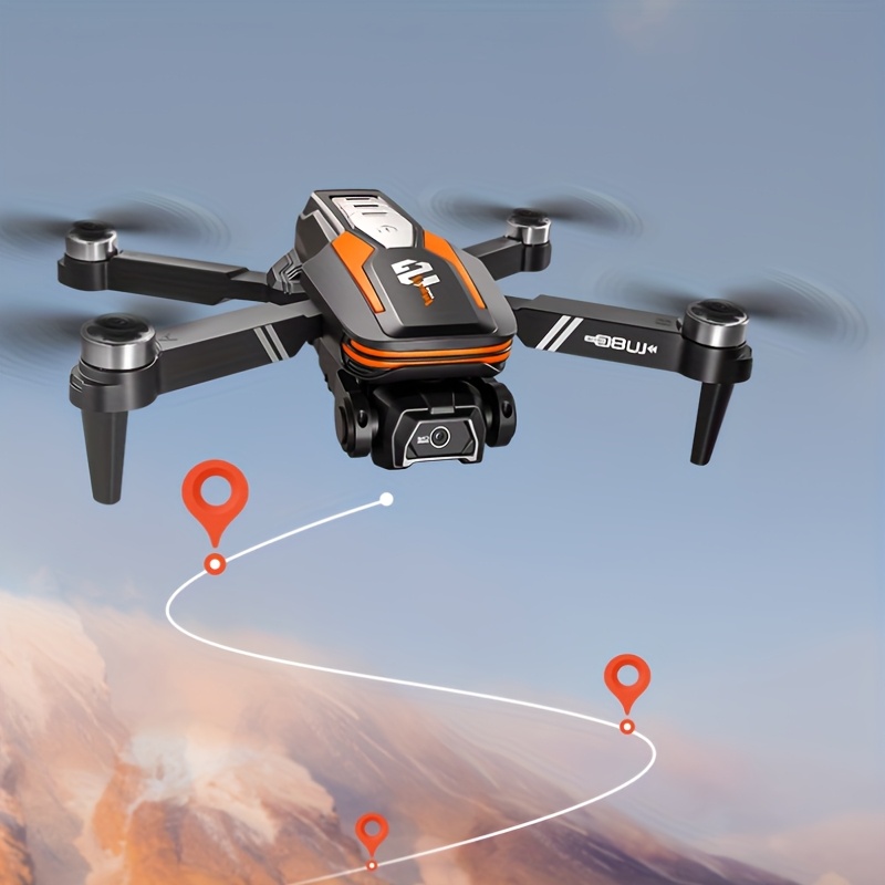 LU80 Dron z Podwójną Kamerą i Jednym Akumulatorem, Pilot z Ekranem, Płynne Widzenie, Elektrycznie Regulowany Obiektyw, Pozycjonowanie Optyczne, Inteligentny Hovering, Unikanie Przeszkód, Czterokierunkowa Detekcja, Idealny do Eksploracji na Zewnątrz, Turystyki, Rozrywki – Helikopter Sterowany Pilotowo, Aerial Photography Drone, Doskonały Prezent na Święta Bożego Narodzenia, Halloween lub Urodziny, Mini Dron,Drony Długiego Zasięgu Profesjonalne Wysokiej Jakości, - obrazek 11