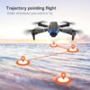 Drone E99 z Podwójną Kamerą, Składany RC Drone, Zdalnie Sterowany Dron dla Początkujących – Prezent dla Mężczyzn i Dzieci, Niedrogi UAV do Wnętrz i Na Zewnątrz, Idealny na Boże Narodzenie, Halloween i Święto Dziękczynienia, Dron Wędkarski, Dron z Ekranem, Dron z pilotem zdalnego sterowania i ekranem, Drony z Ekranem, Dron Wyścigowy, Dron do Wędkowania, Dron Długiego Zasięgu, Dron Długodystansowy, Dron wewnętrzny, Dron z Wyświetlaczem Ekranowym, - obrazek 10