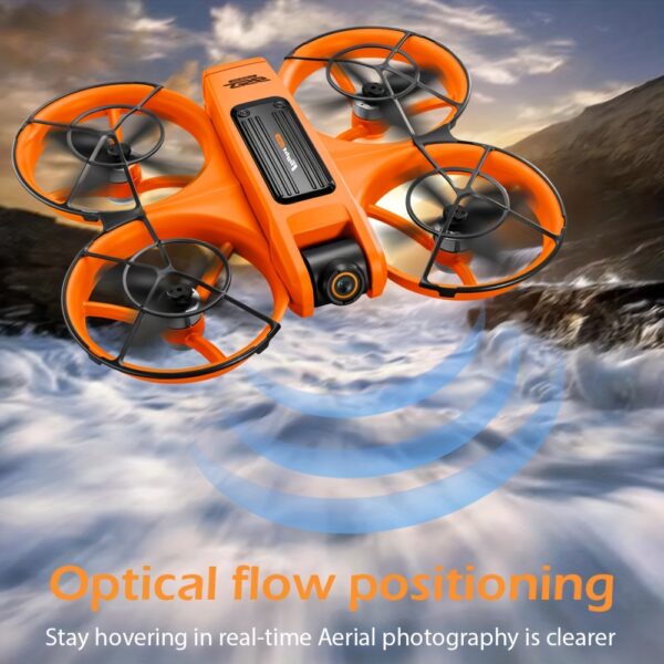 Ulepszony Dron S156 z Silnikiem Bezszczotkowym, Potężny Lot, Pozycjonowanie Optyczne & Ochrona Przed Kolizjami, FPV Quadcopter z Podwójną Kamerą, Tryb Headless, Kontrola Prędkości, LED Nocne Światła, Długi Czas Lotu – Idealny dla Początkujących, Fotografia Aerialna, Wyścigi, Kemping, Prezenty na Urodziny/Swięta – Kompatybilny z Pilotem z Dużym Ekranem, Sprzęt Campingowy, Elegancki Design, Zaawansowana Technologia, dla Miłośników Tech - obrazek 10