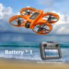 Drone S156 z podwójnymi kamerami, pilotem z dużym ekranem, silnikiem bezszczotkowym - mocna wydajność, optyczne pozycjonowanie przepływu - stabilniejszy lot, podwójne kamery z trybem regulacji kąta elektrycznego, kadłub z diodami LED, 360° ochrona antykolizjowa - dron dla początkujących, prezent na święta i urodziny - obrazek 7
