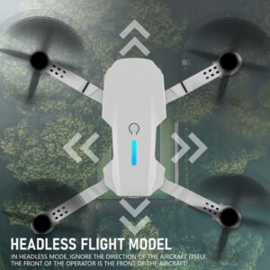 Drone E88, quadcopter z jednym kliknięciem startu, akrobacje lotnicze, podwójna kamera do nagrywania życia, Dron Rekreacyjny,Fotografia Lotnicza,Składany Dron,Lekki Dron,Silnik bezszczotkowy,Stabilny Lot,Dron dla Hobbystów,Dron dla Początkujących,Miłośnicy Fotografii,Hobbyści Technologii