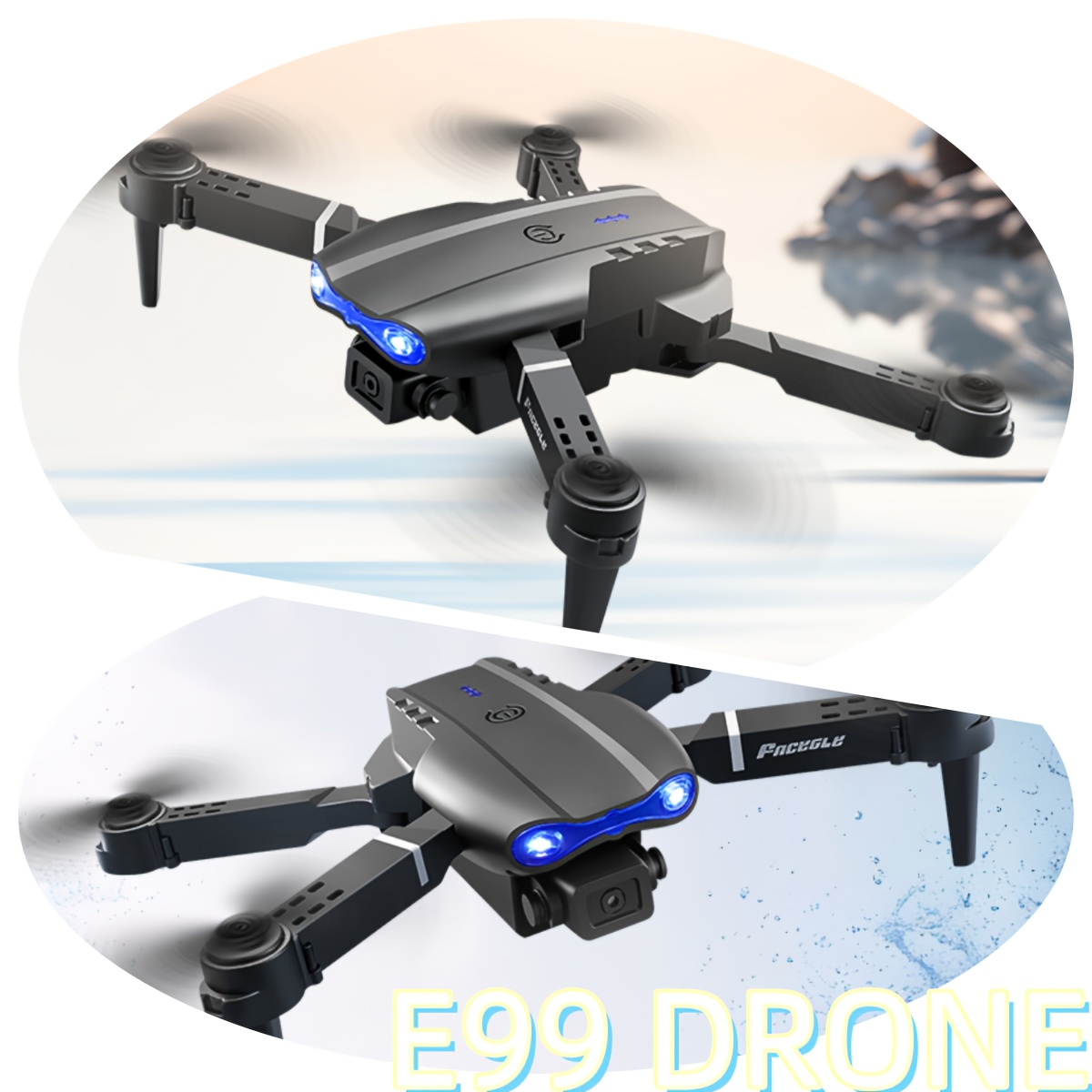 Lekki i przenośny, ciesz się lataniem w każdej chwili i miejscu - dron E99 z optycznym przepływem, podwójne kamery, ładowalna bateria, składana konstrukcja, start jednym przyciskiem, idealny dla początkujących – najlepszy wybór do rodzinnej rozrywki, na podróże lub jako prezent świąteczny, Fotografia Lotnicza,Kompaktowa konstrukcja,Przenośny Dron,Płynny Lot,Stabilna Kontrola,Składany Dron,Entuzjaści Podróży