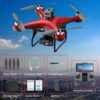 Drone S116 z podwójnym aparatem, silnik bezszczotkowy, optyczne pozycjonowanie przepływu, elektrycznie regulowany kąt obrotu kamery, czterokierunkowe unikanie przeszkód, tryb głowicy bezorientacyjnej, wolnomontażowa prędkość, kadłub z diodami LED, idealny dla początkujących, zdalnie sterowany, obsługa jednym przyciskiem, prezent na święta i urodziny - obrazek 3