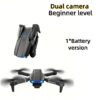 Drone Akrobacyjny E99 z Obracaniem o 360°, Spustem Jednym Kliknięciem do Występów Powietrznych, Idealny na Podróże i Wakacje na Plaży – Zabawa Rodzinna i Relaks, Mini Dron - obrazek 3