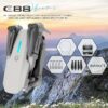 Drone E88 - Wyrusz w nowe doświadczenie, 360° obroty, funkcja WIFI, sterowanie przez aplikację, kompaktowy i elastyczny, łatwy w obsłudze, idealny prezent dla początkujących, nowy sposób na interakcję rodzinę - Tajemniczy Szary - obrazek 3