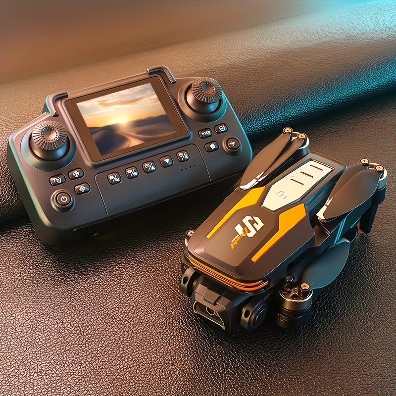 LU80 Dron z Podwójną Kamerą i Jednym Akumulatorem, Pilot z Ekranem, Płynne Widzenie, Elektrycznie Regulowany Obiektyw, Pozycjonowanie Optyczne, Inteligentny Hovering, Unikanie Przeszkód, Czterokierunkowa Detekcja, Idealny do Eksploracji na Zewnątrz, Turystyki, Rozrywki – Helikopter Sterowany Pilotowo, Aerial Photography Drone, Doskonały Prezent na Święta Bożego Narodzenia, Halloween lub Urodziny, Mini Dron,Drony Długiego Zasięgu Profesjonalne Wysokiej Jakości, - obrazek 7